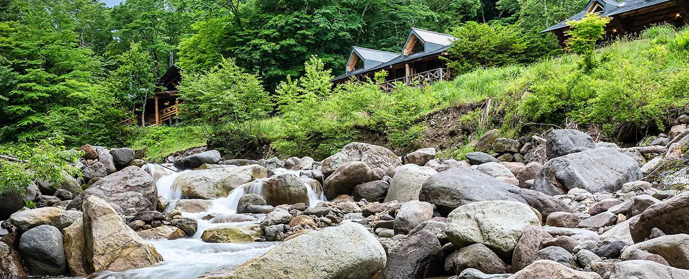 ตรงหน้าคุณคือภาพของต้นน้ำแม่น้ำคินุกาวะ