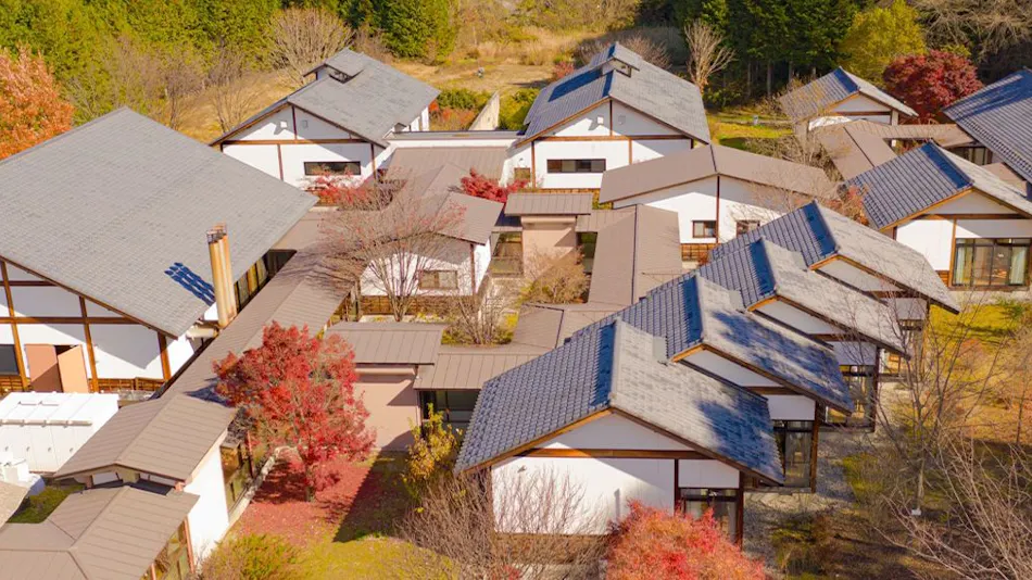 Shinshu Tatsuno Town Green Village Yokokawa Kayabuki no Yakata