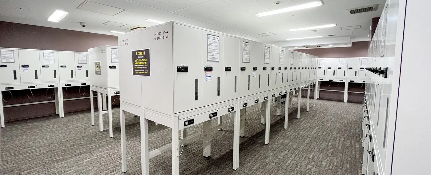 บริการฝากสัมภาระแบบบริการตนเอง