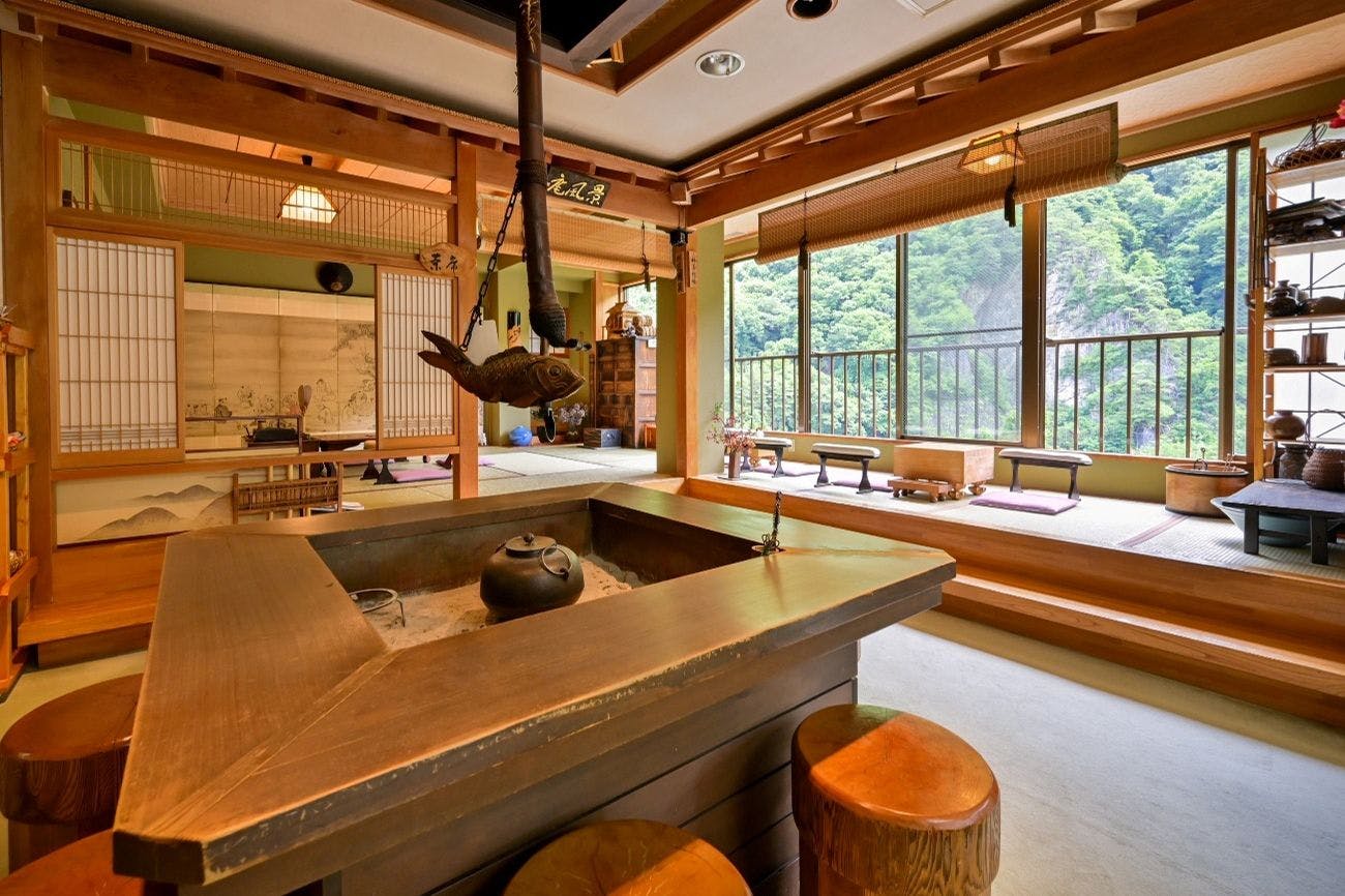 Perapian Tradisional di Dalam Penginapan