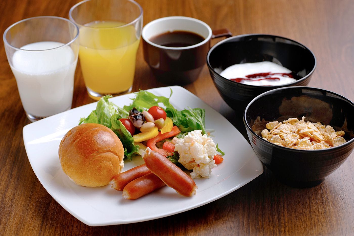 ตัวอย่างอาหารเช้า