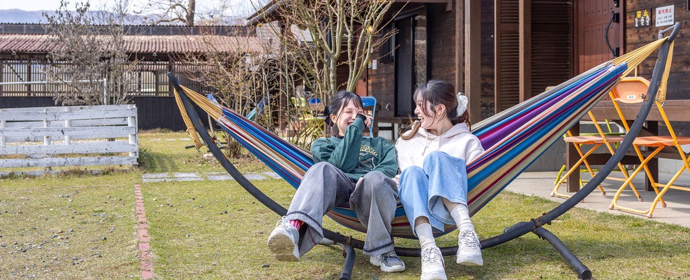 ภาพบรรยากาศการเข้าพัก: เปลญวน