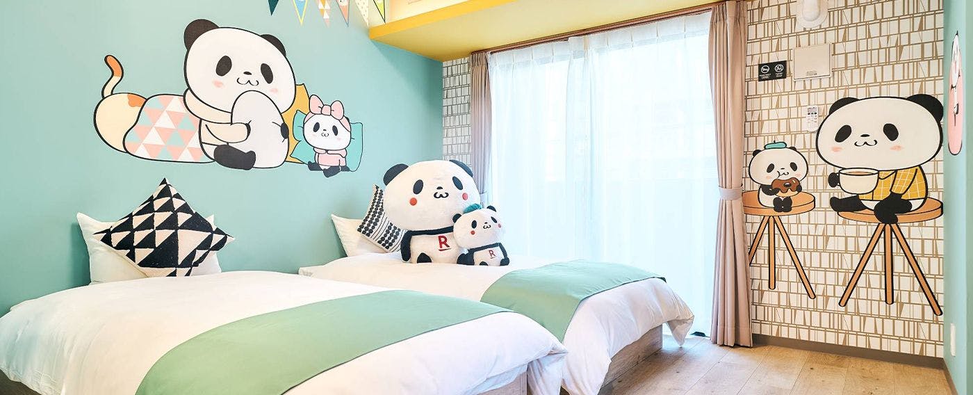 Bilik Panda Membeli-belah - Kembar