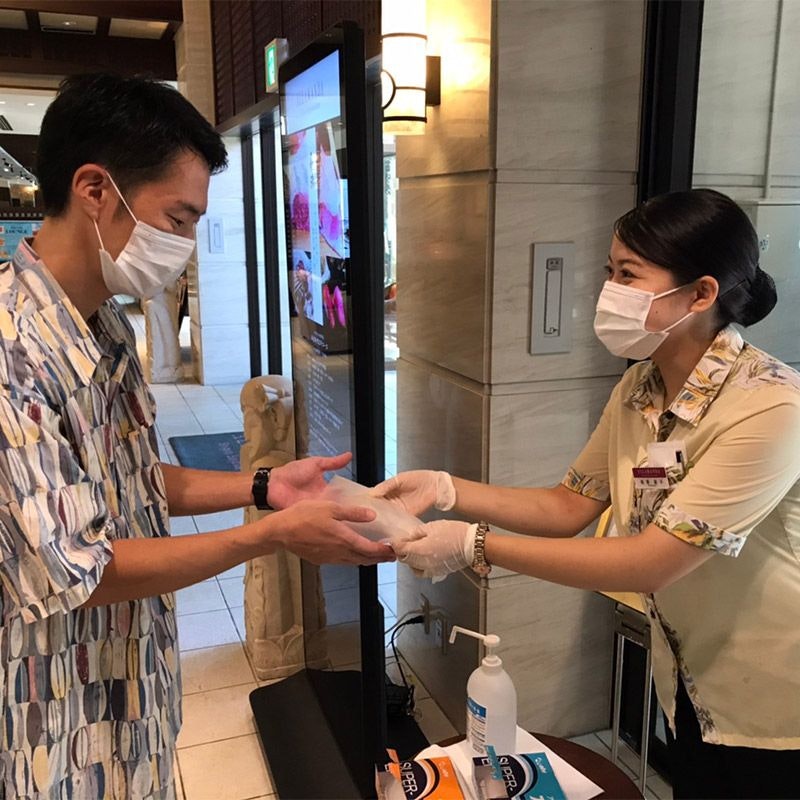 南西楽園リゾート レストラン入店イメージ