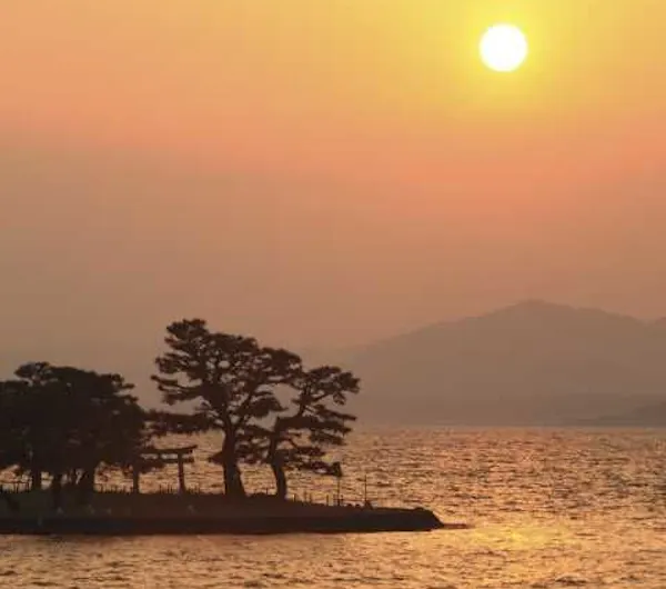 宍道湖夕日スポット 島根 松江 人気スポット 一休 Com