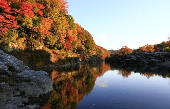 長瀞紅葉21 長瀞 秋の風物詩 紅葉を愉しむ 紅葉おすすめ人気スポット13選 一休 Comレストラン