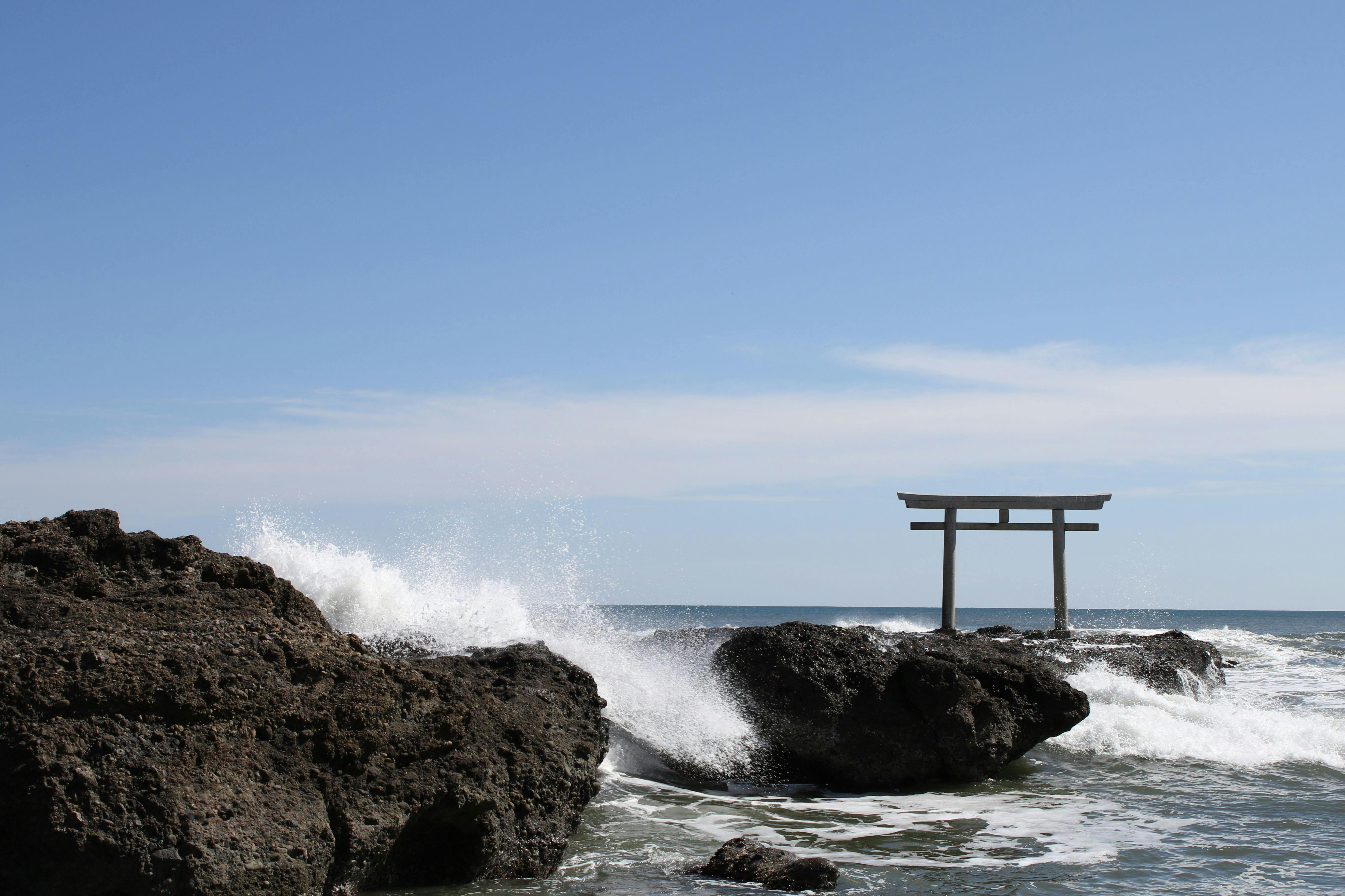 神磯の鳥居 茨城 大洗 ひたちなか 人気スポット 一休 Com