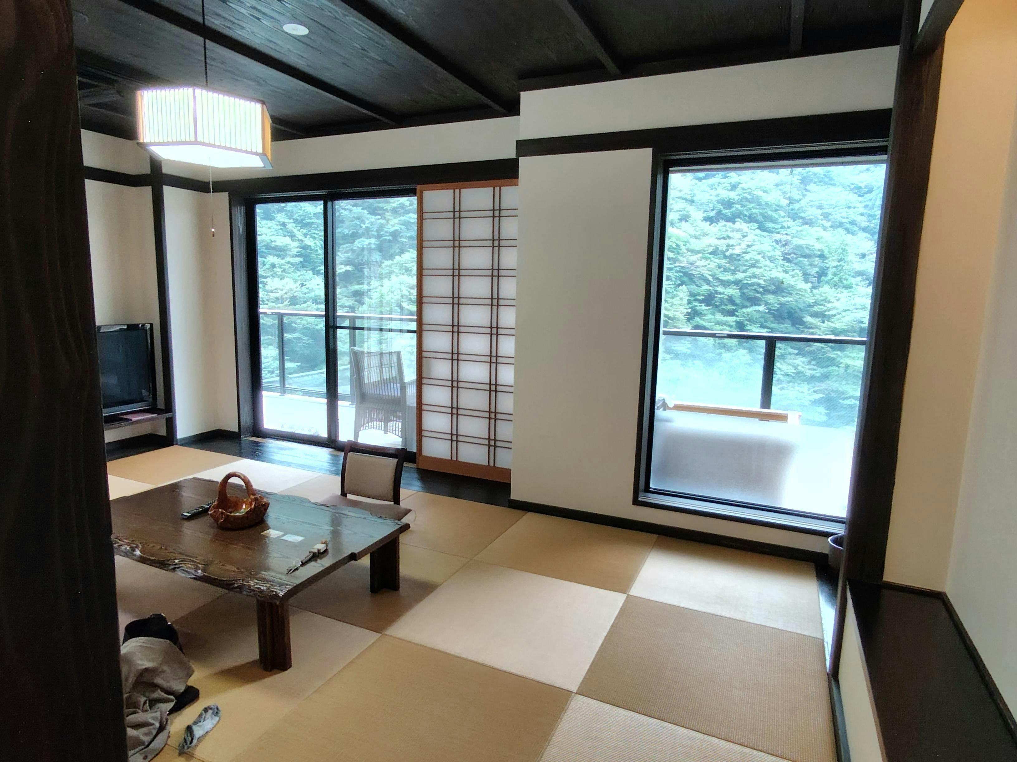 専用　囲炉裏 渓谷の隠れ宿 祖谷美人 - 離れスイート「露付専用囲炉裏」 - 離れ