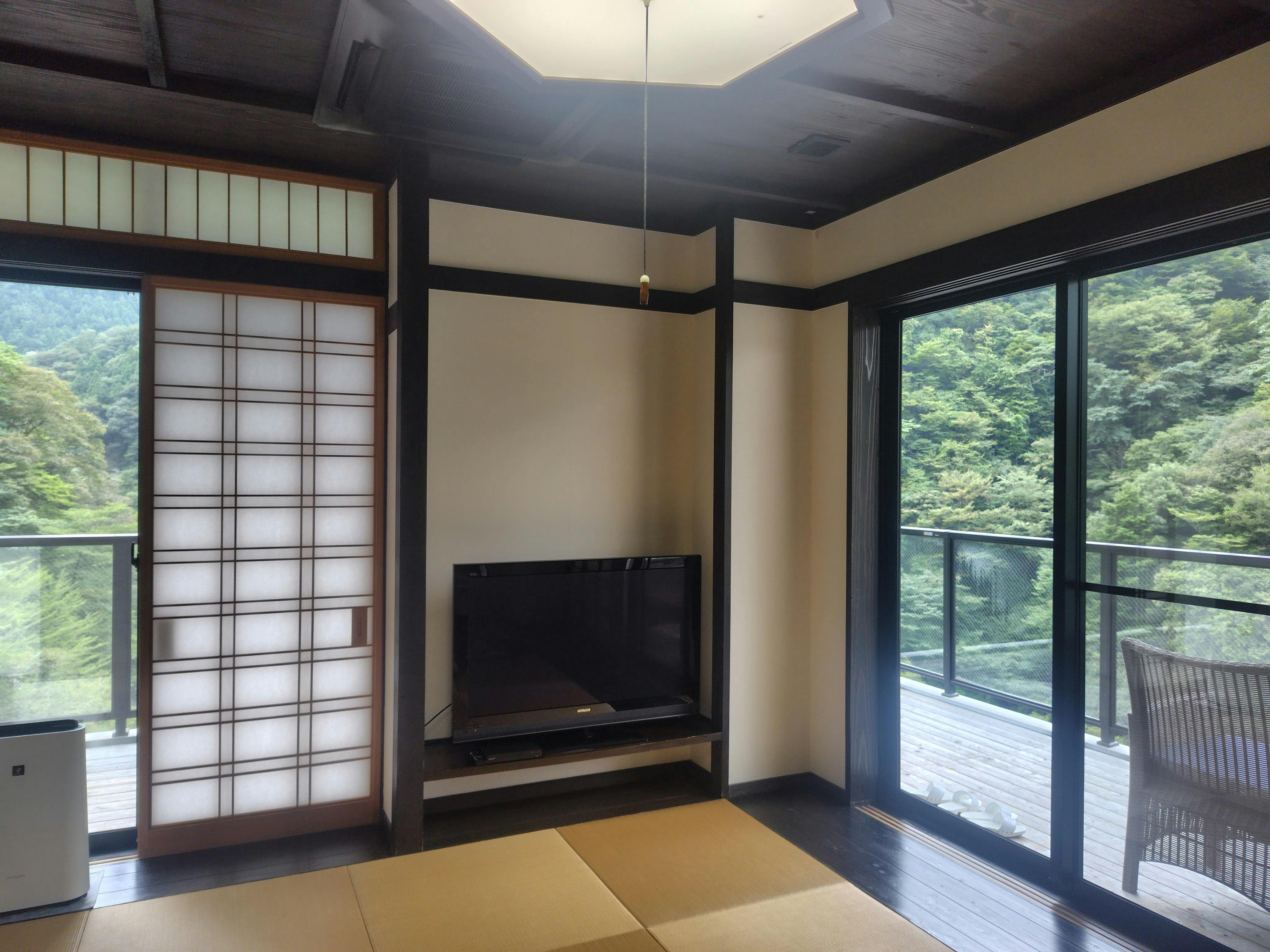 渓谷の隠れ宿 祖谷美人 - 離れスイート「露付専用囲炉裏」 - 離れ