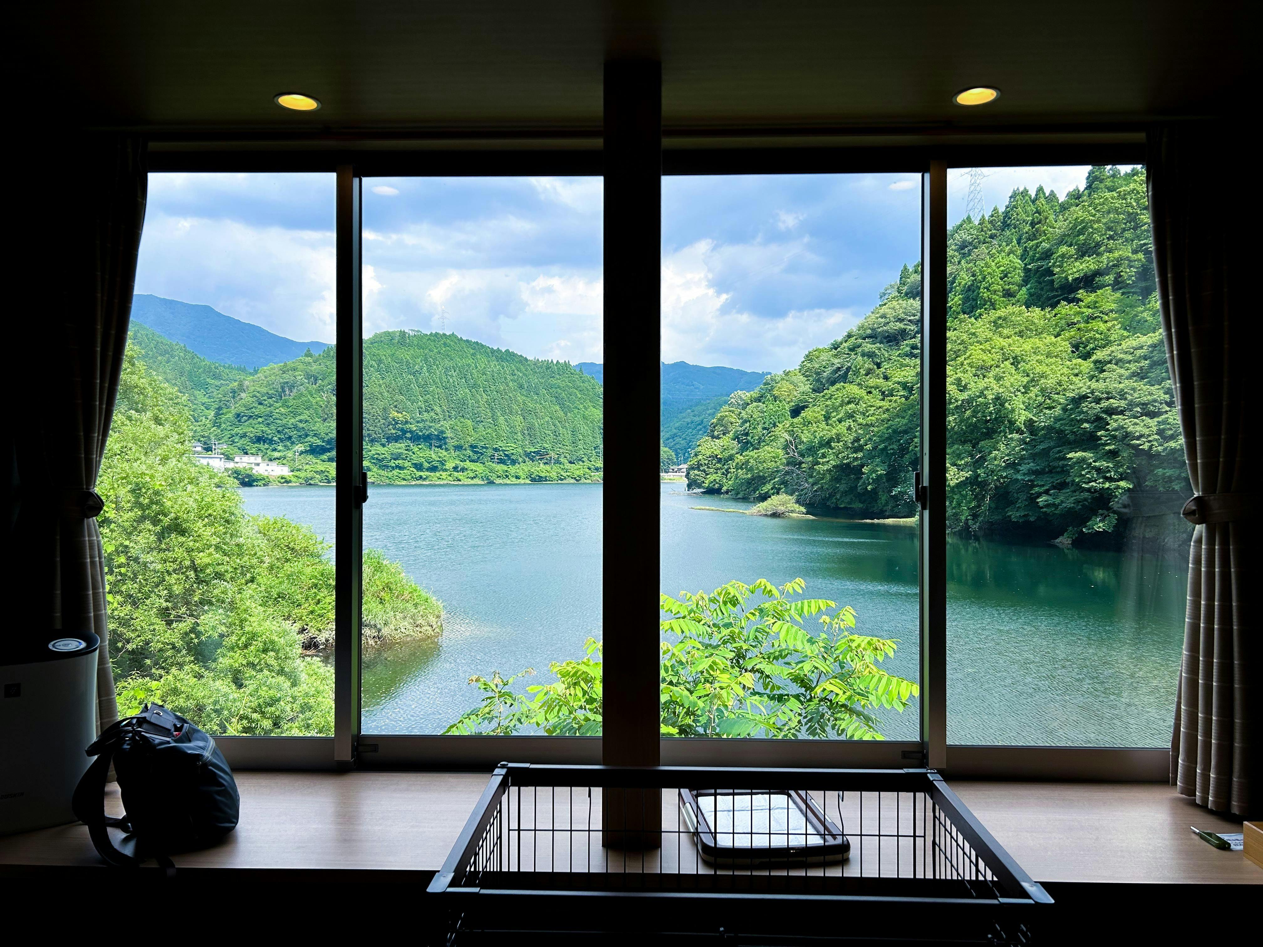下 湯原 温泉 わんこ と 泊まれる 宿 わんこ あん