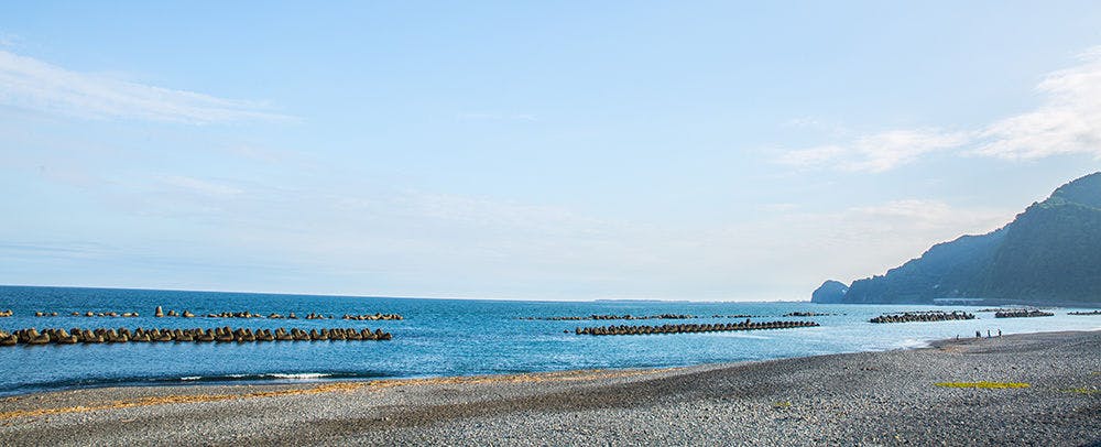 เดินเพียง 1 นาทีถึงชายหาดโยซุมิ