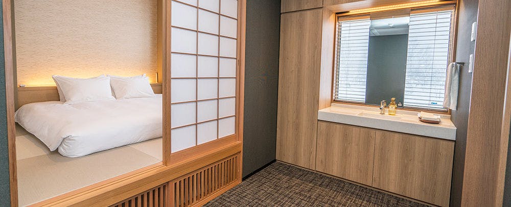 อพาร์ตเมนต์เสื่อทาทามิ พร้อมวิวภูเขาโยเทอิ