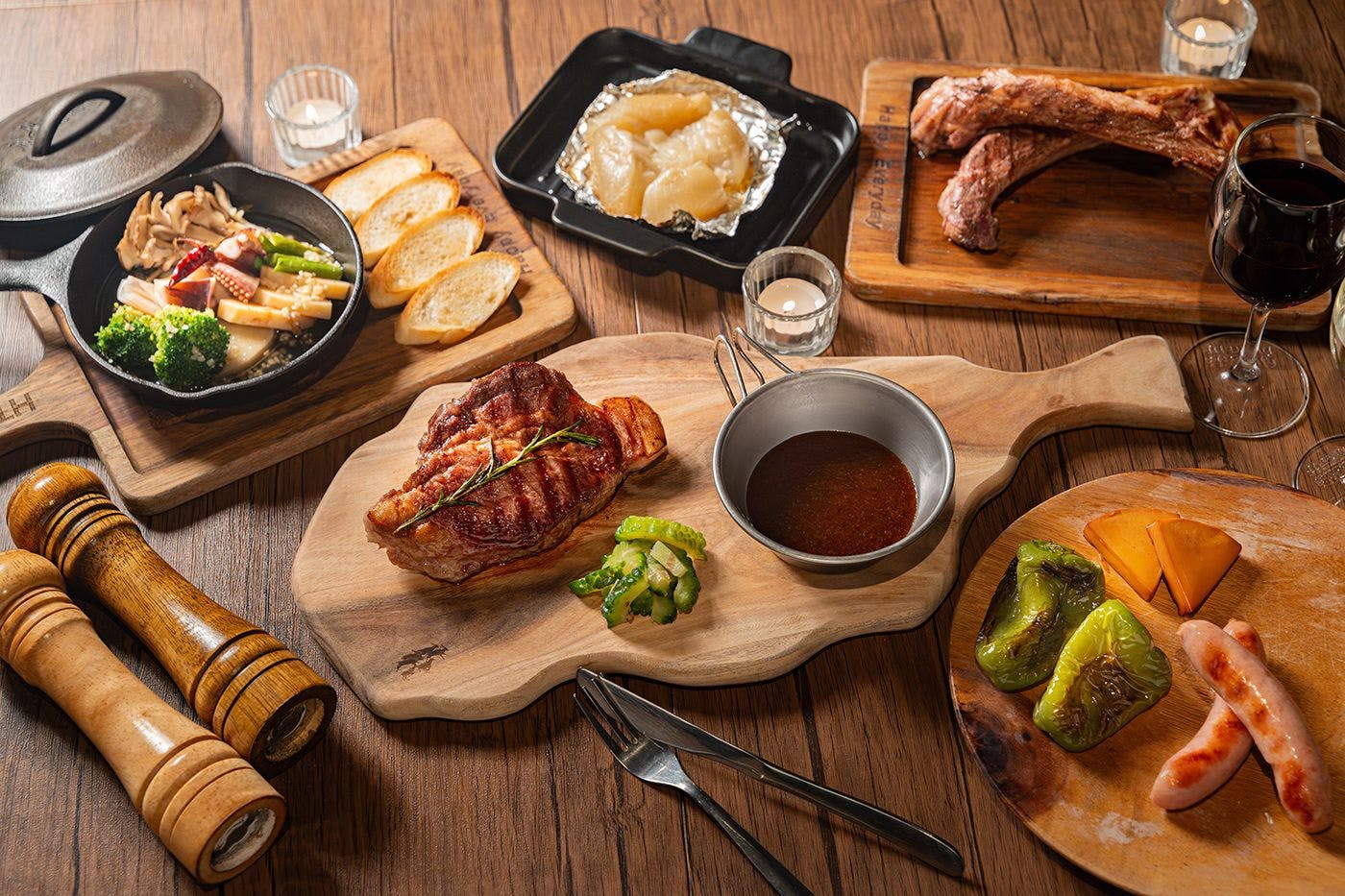 BBQコースディナー