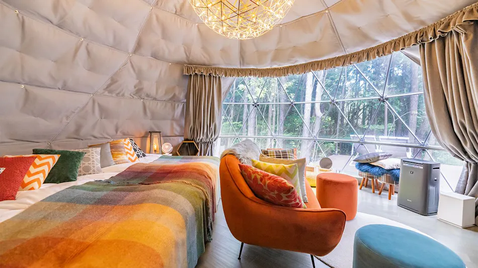 Yufuin Onsen Village Glamping COMOREBI