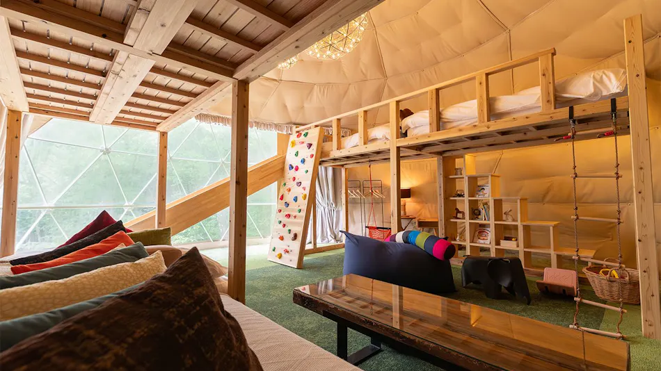 Yufuin Onsen Village Glamping COMOREBI