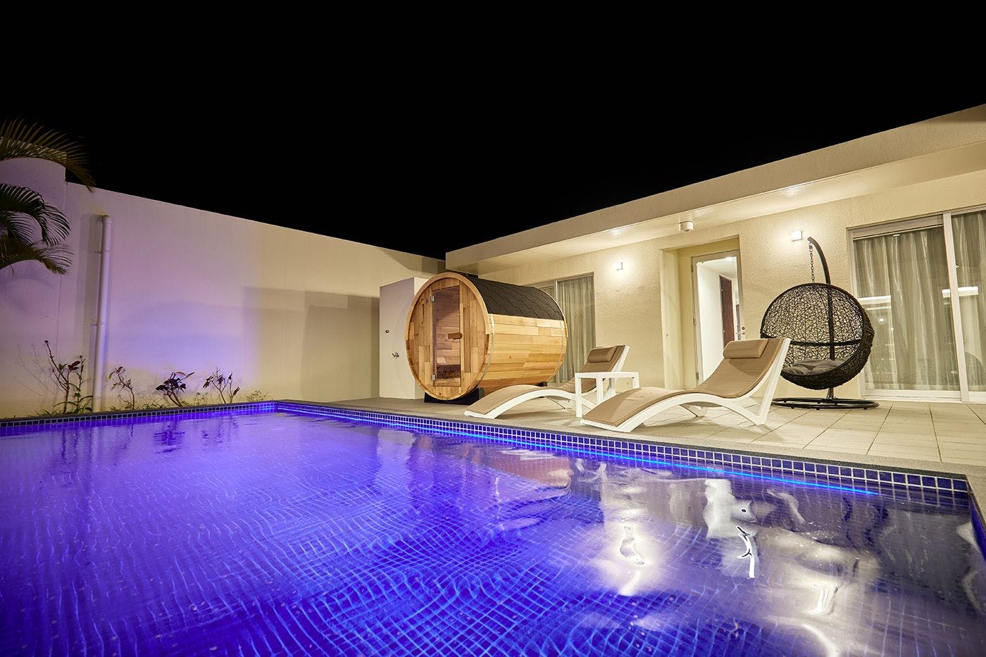 ซาวน่าส่วนตัว