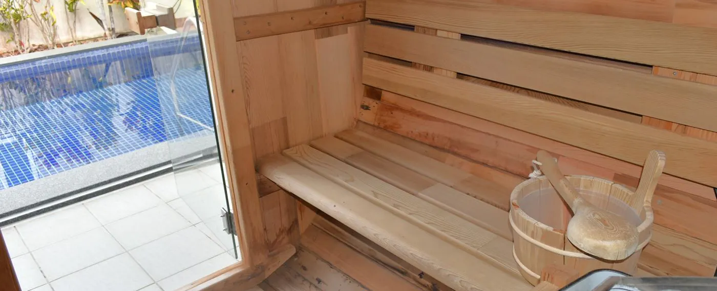 ซาวน่าส่วนตัว