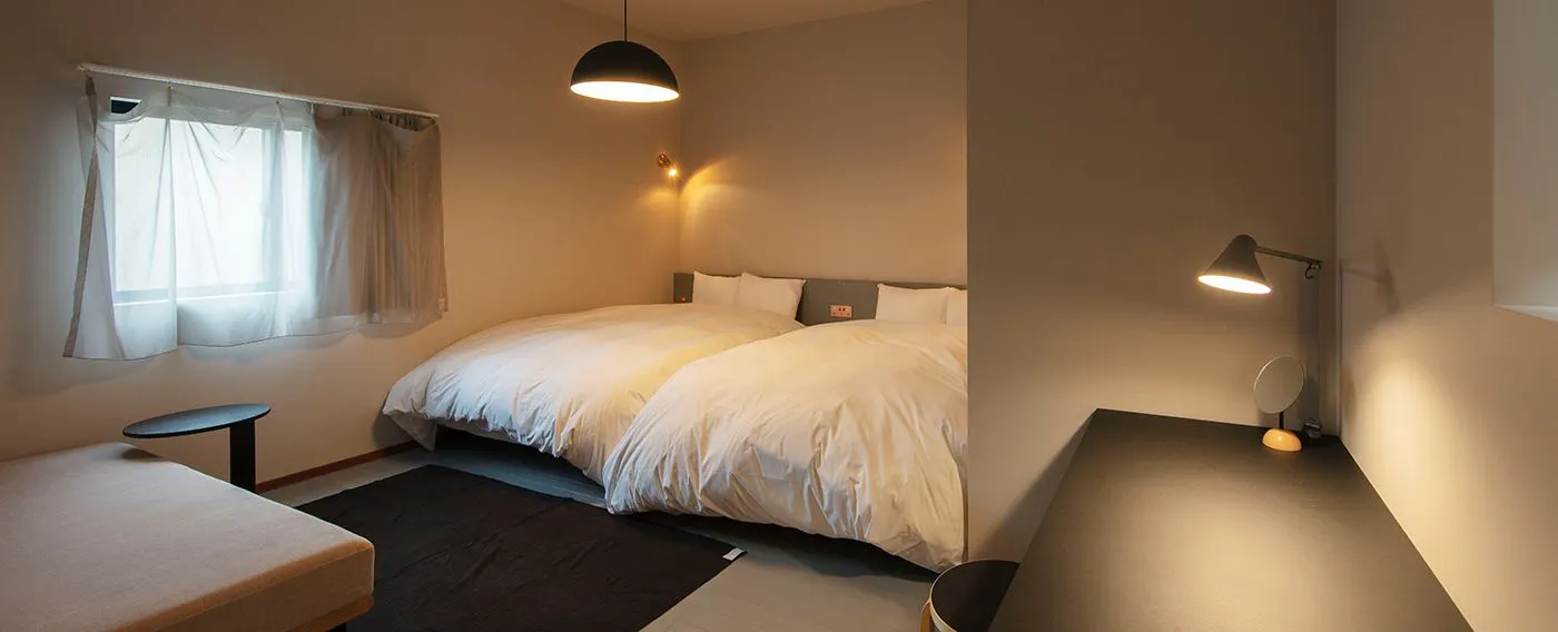 OKU SUITE メインベッドルーム