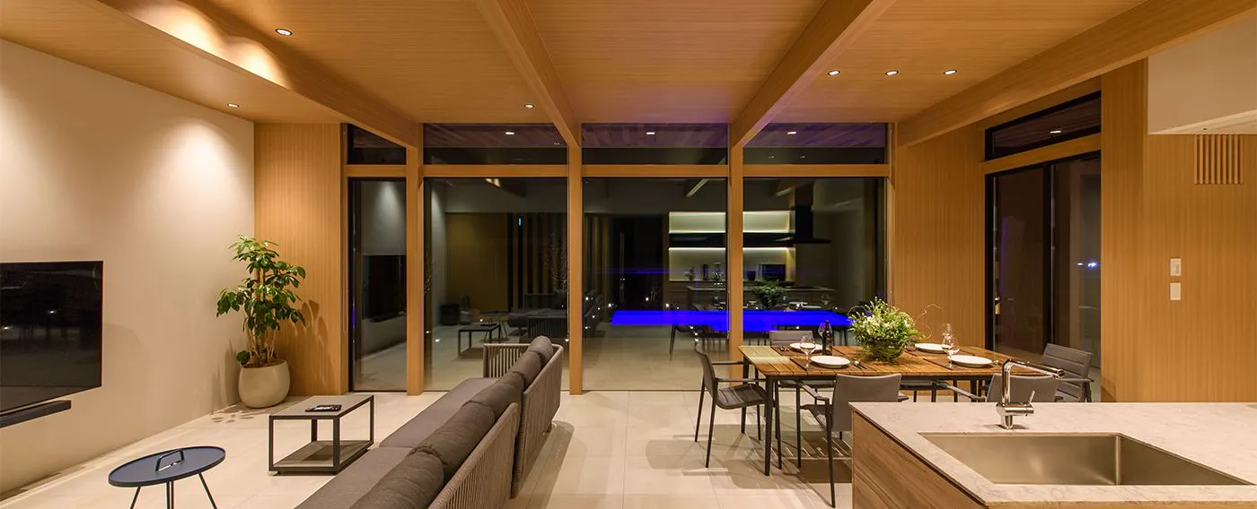 ห้องนั่งเล่นและห้องรับประทานอาหาร