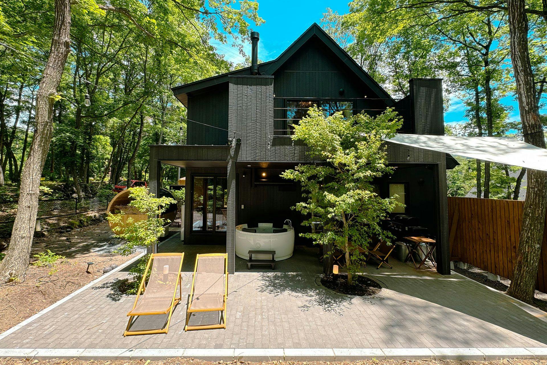 ふるさと納税 御代田町 サウナフォレストキャビン軽井沢御代田の宿泊券(2泊3日/7名様まで) ふるさと納税 御代田町 サウナフォレストキャビン軽井沢御代田の宿泊券