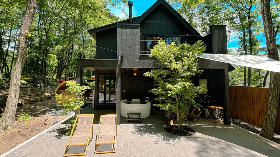 SAUNA FOREST CABIN Karuizawa Miyota Villa