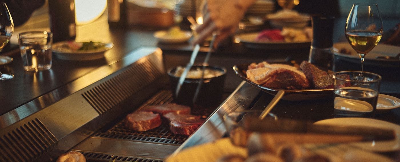 溶岩囲炉裏イメージ