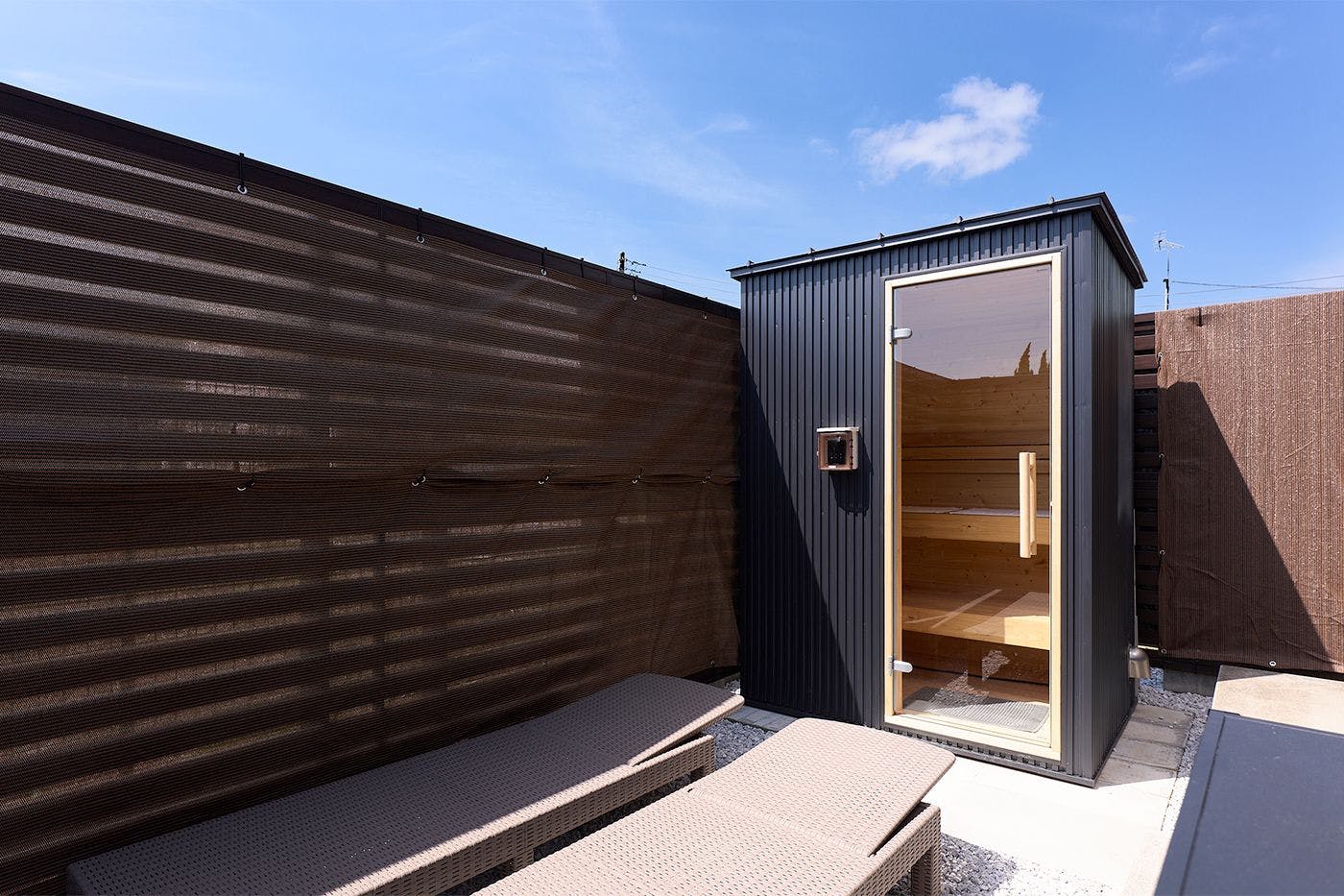 Beds and Dog run