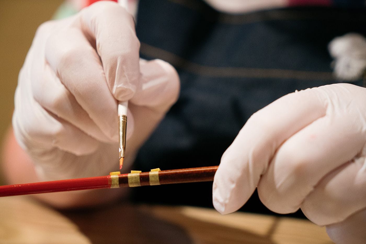 มาทำตะเกียบเคลือบแลคเกอร์กัน