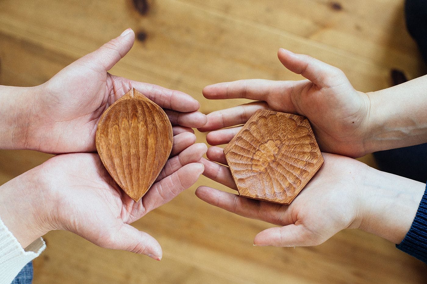 มาทำจานถั่วไม้แกะสลักกันเถอะ