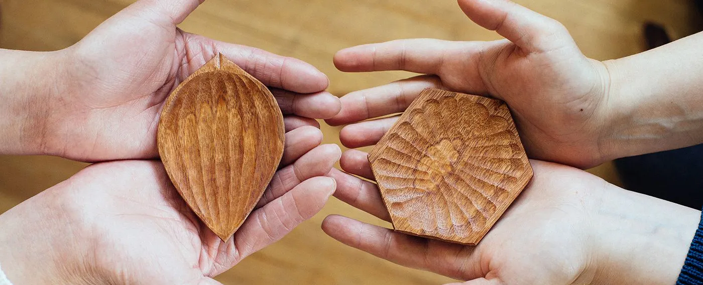 มาทำจานถั่วไม้แกะสลักกันเถอะ