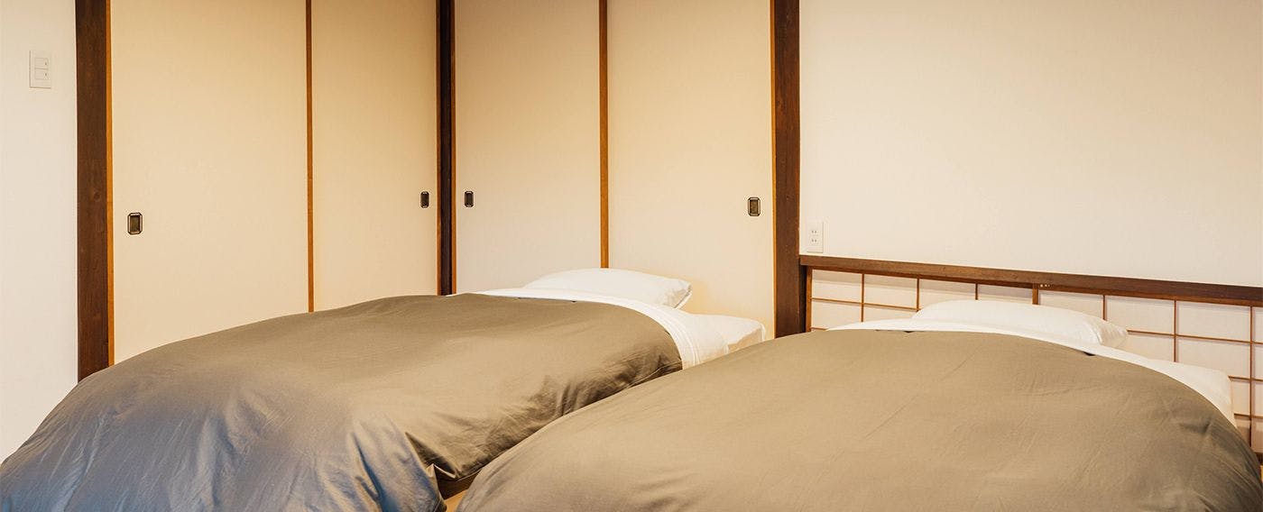1日1組限定・全7棟　職人に弟子入りできる宿　Bed and Craft