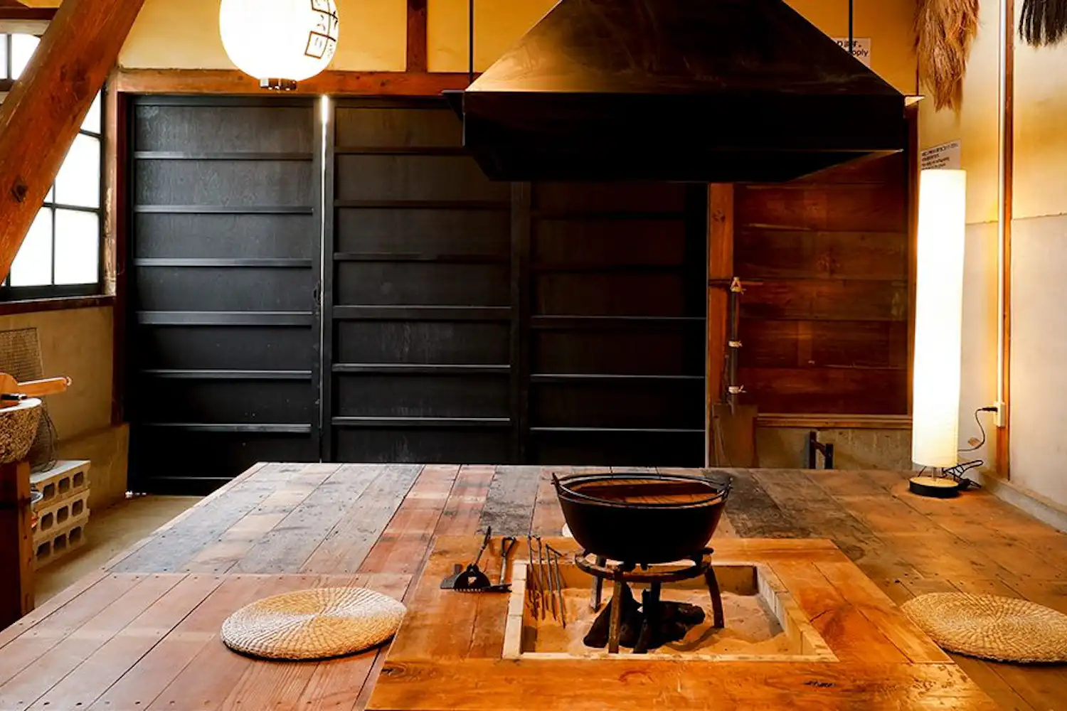 เตาผิงแบบดั้งเดิม