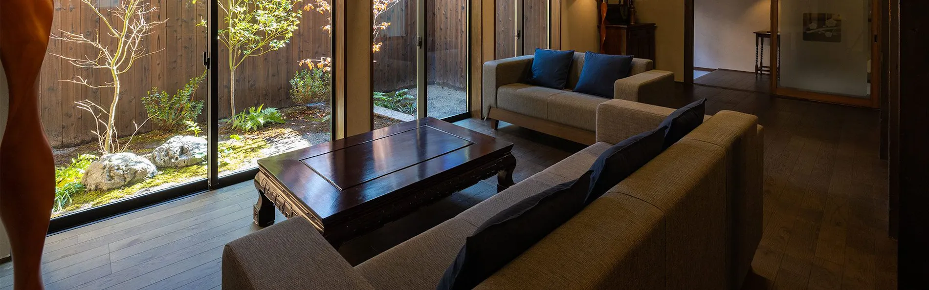 愛犬と泊まれる京町家一棟貸し 洛龍菴 別邸 かざみ・はつな