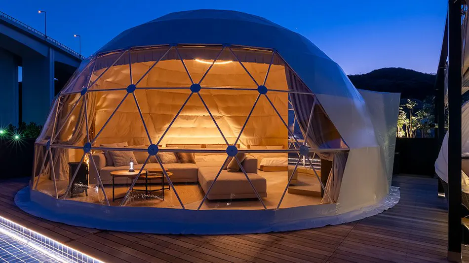 Awaji Island Glamping Beach Villa Sazanami