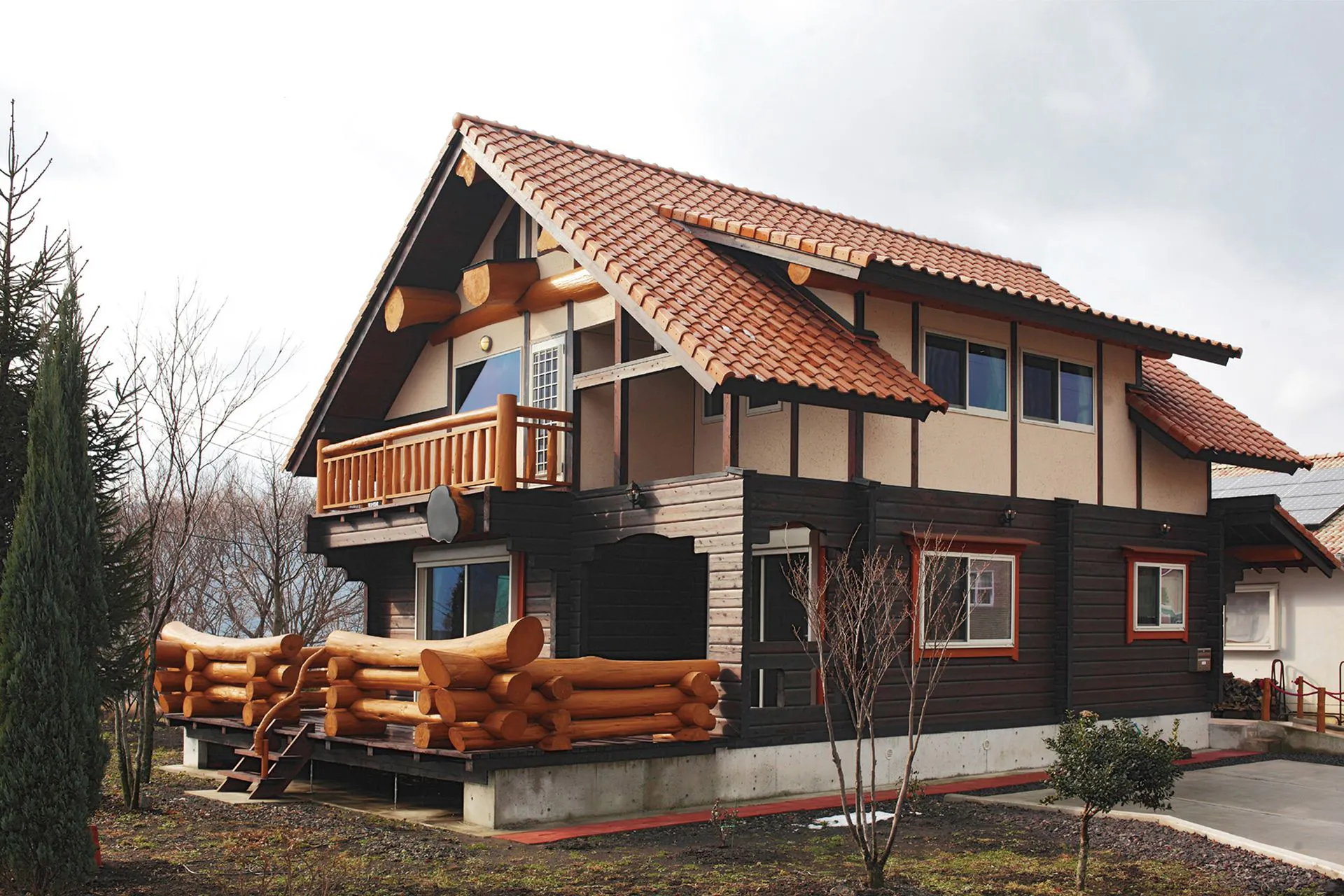 南阿蘇 林画邸 LOG HOUSE by ritomaru