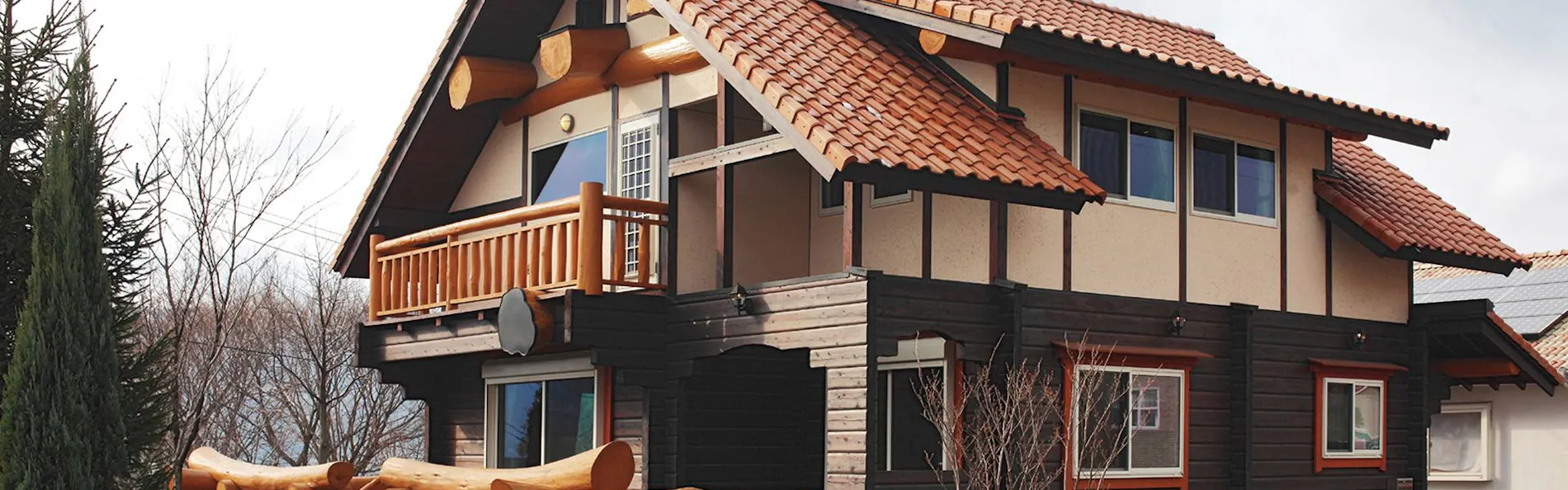南阿蘇 林画邸 LOG HOUSE by ritomaru