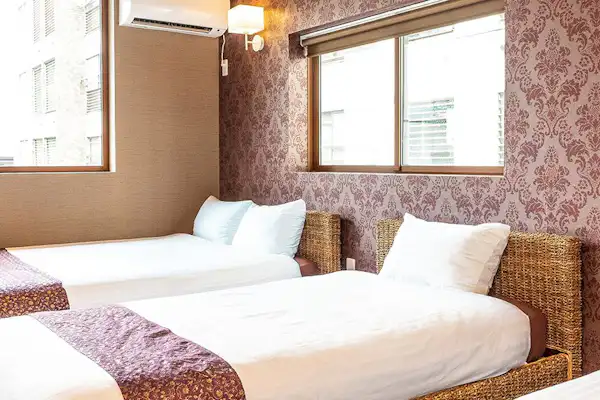 ตัวอย่างห้องพัก