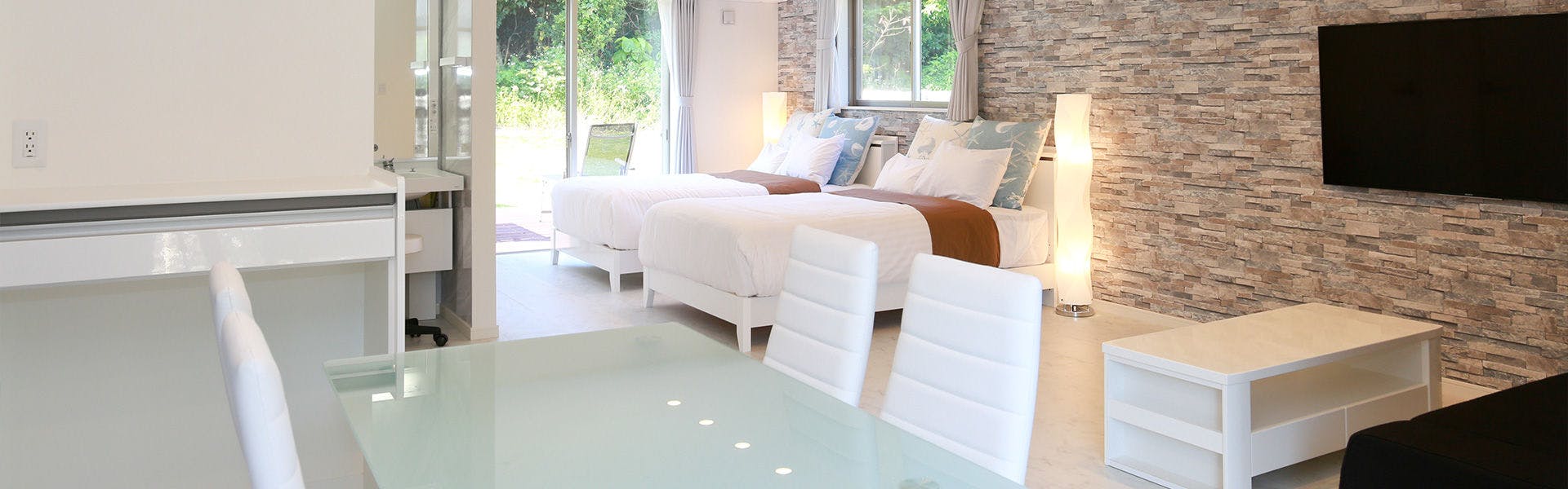 ตัวอย่างห้องพัก