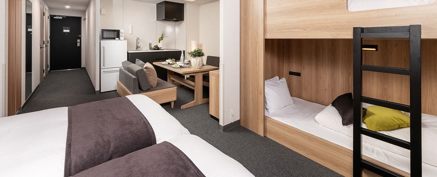 อพาร์ตเมนต์สำหรับครอบครัว