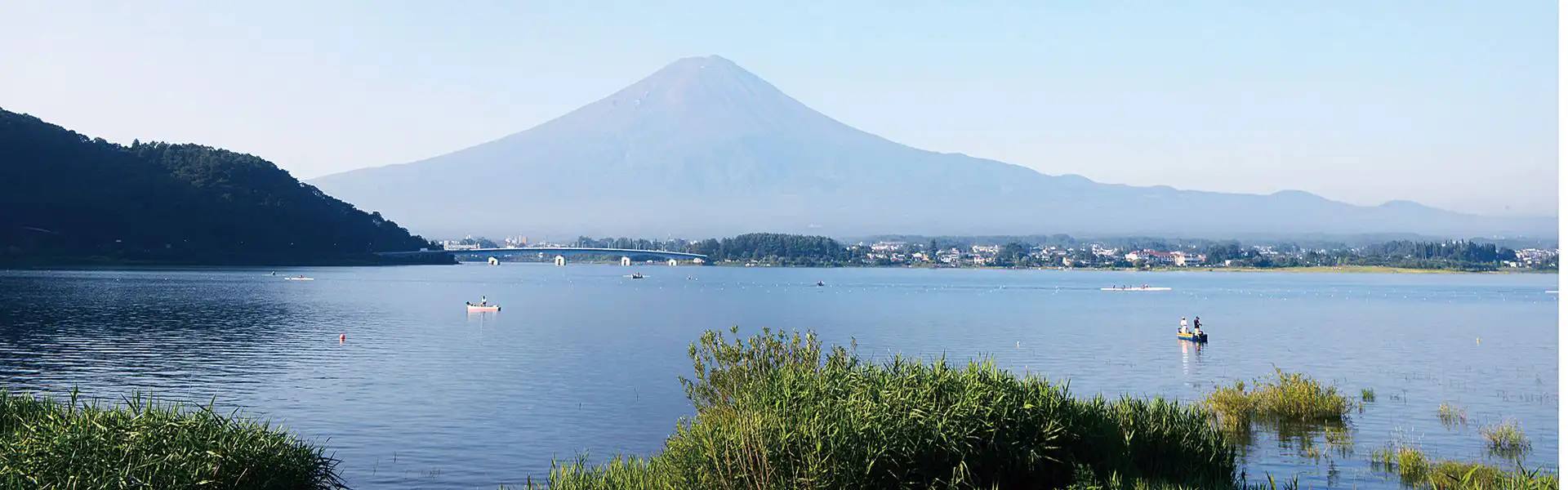 富士山と河口湖