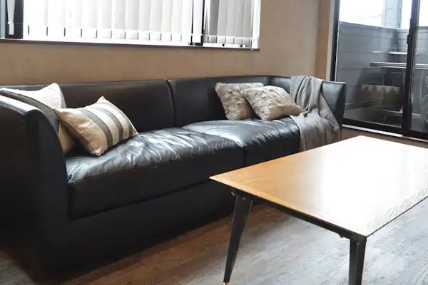 객실 내부 모습 거실