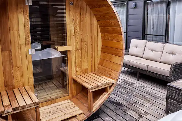 테라스 사우나