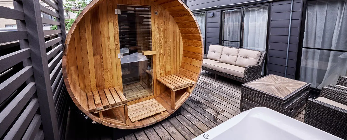 テラス バレルサウナ