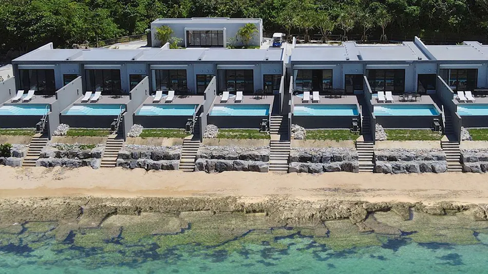 Feliz Villa Suite Kourijima View