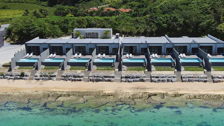 Feliz Villa Suite Kourijima View