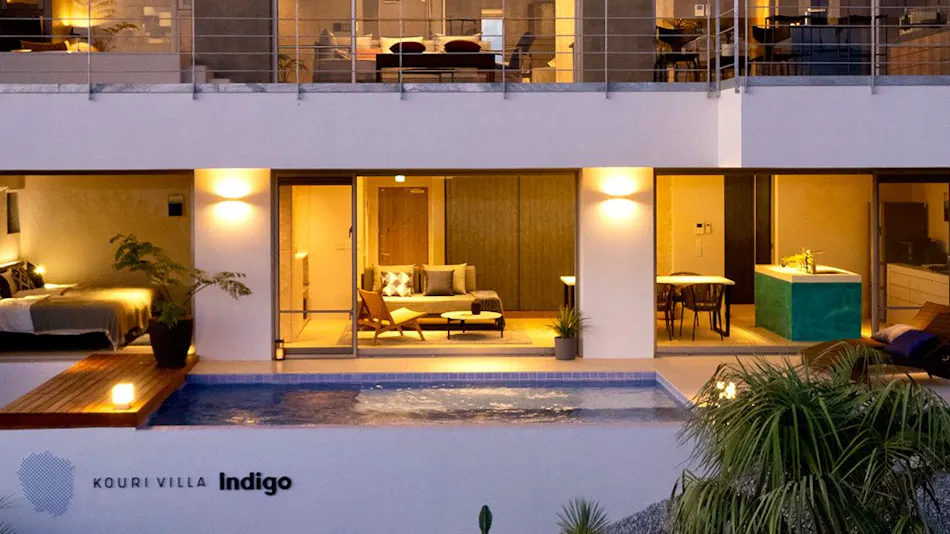 KOURI VILLA Indigo