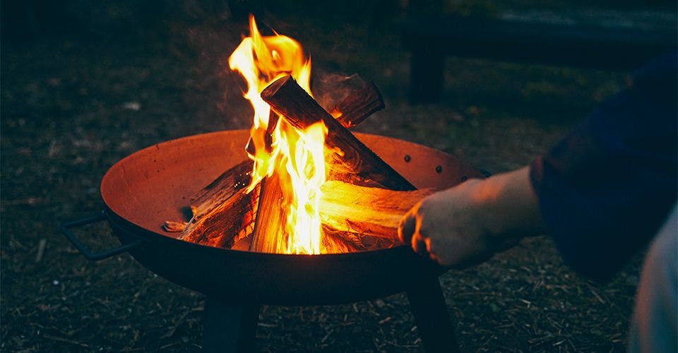 焚き火