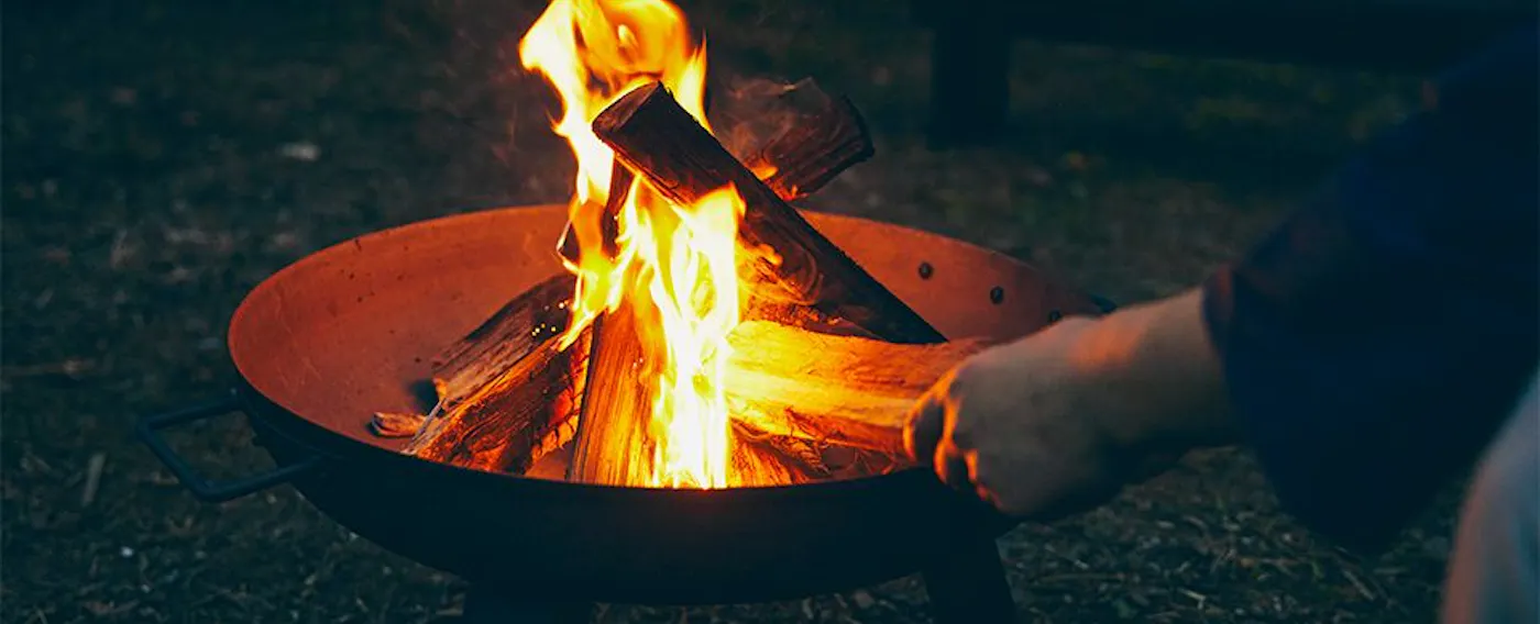 焚き火