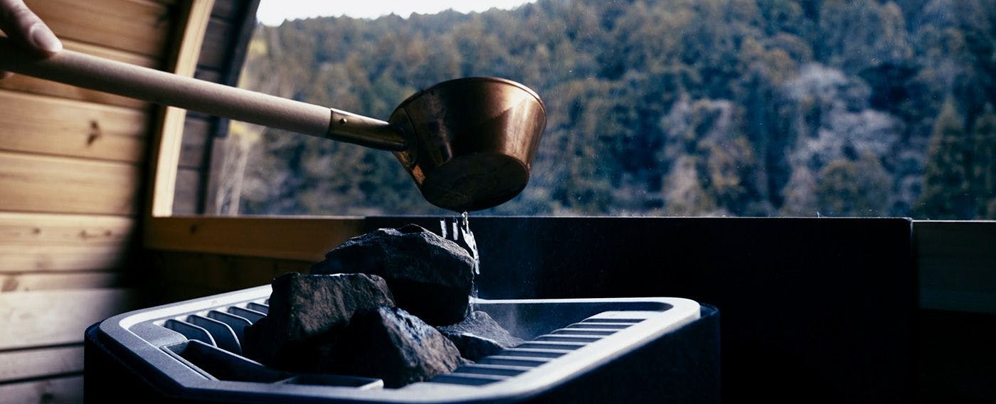 ซาวน่ากลางป่า