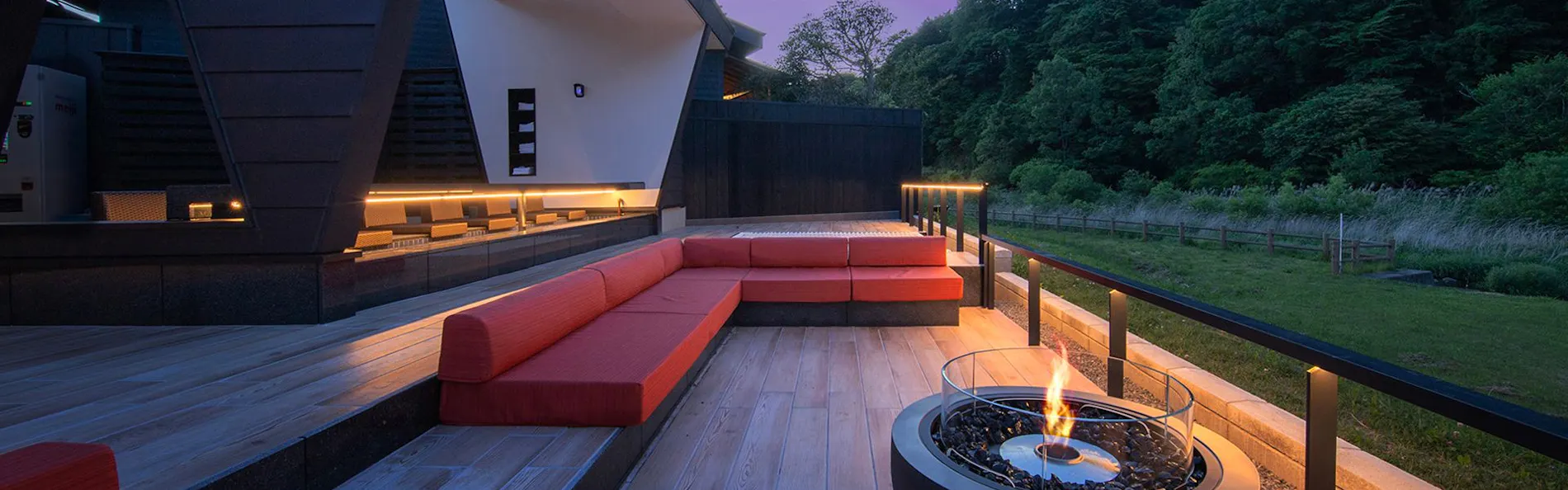 露天風呂付きヴィラ紅葉